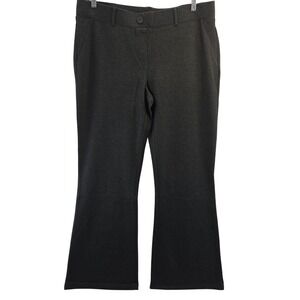Betabrand Classic Dress Pants Womens‎ 1X Black Yoga Bootcut W0104-CL 1X00 Office